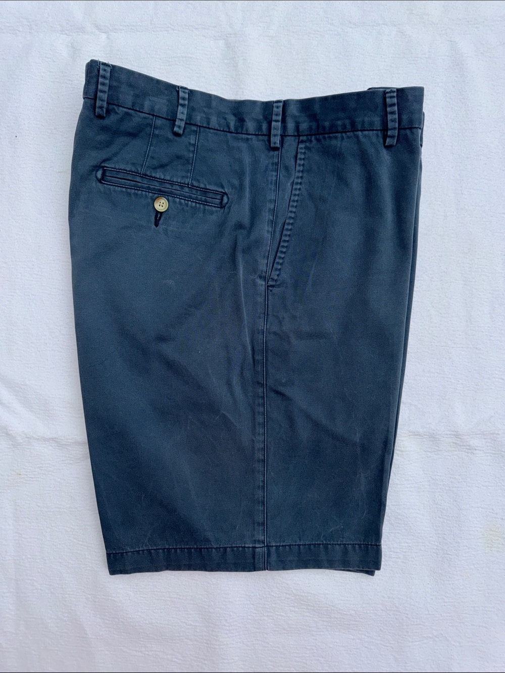 Men's Peter Millar Classic Country Blue Cotton Shorts 34